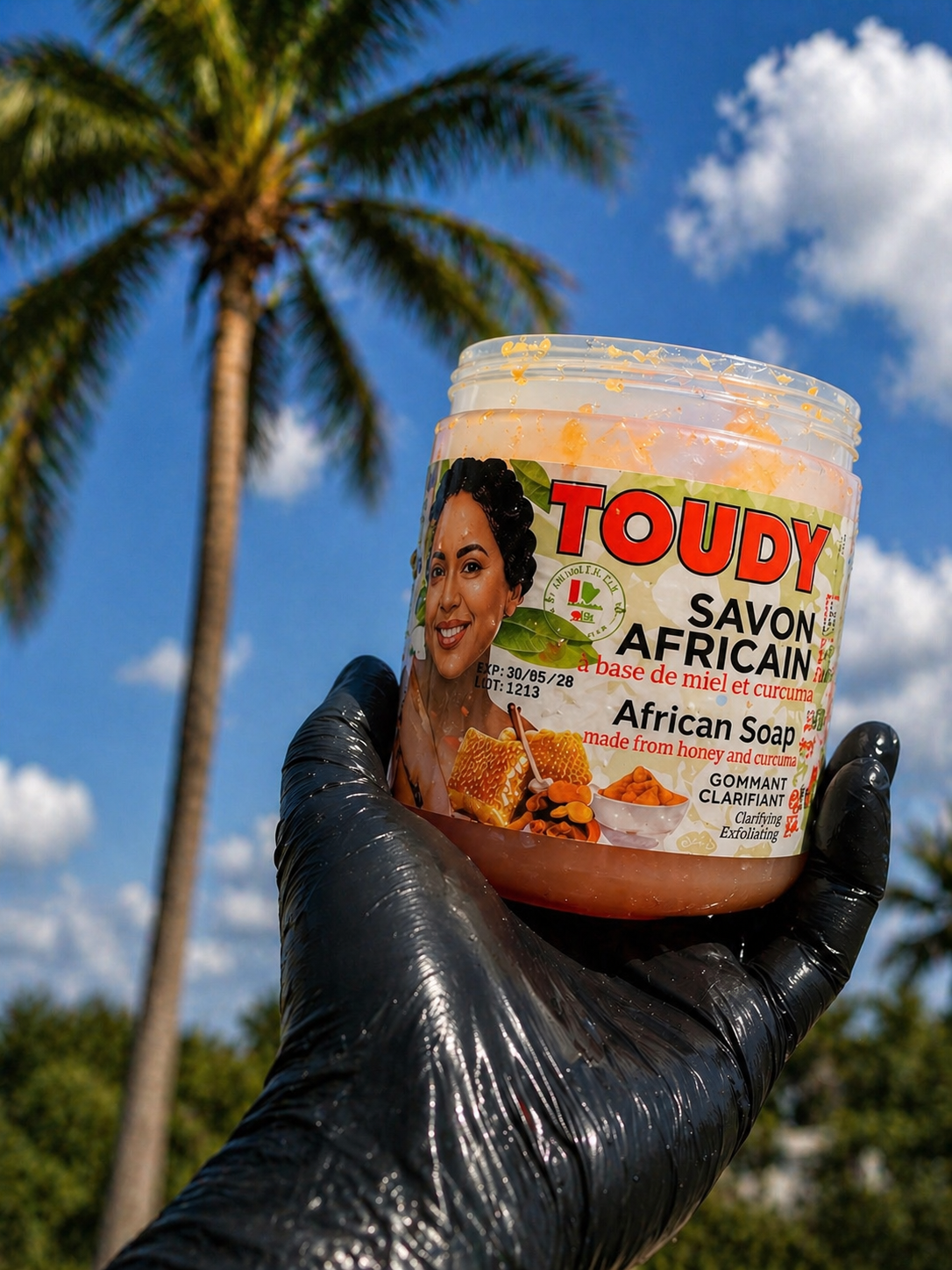 TOUDY African Herbal Jelly Soap